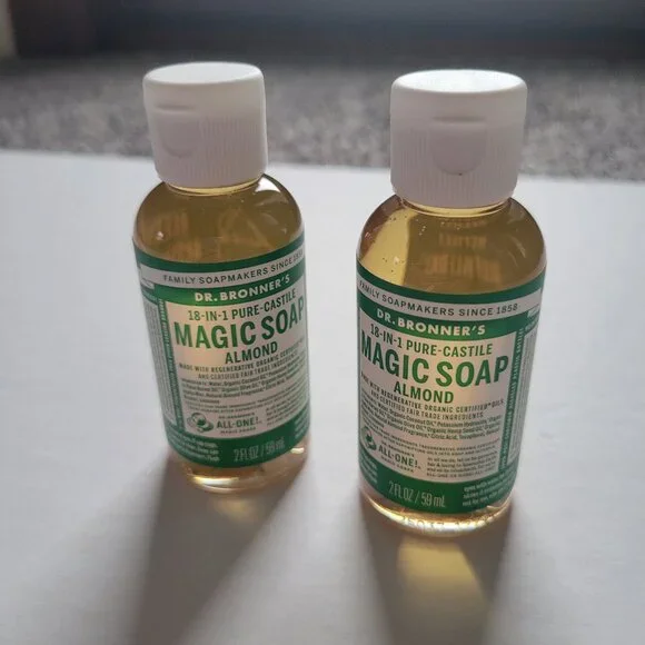 2-Pack Dr. Bronner's Almond Magic Soap Minis - Picture 2 of 6